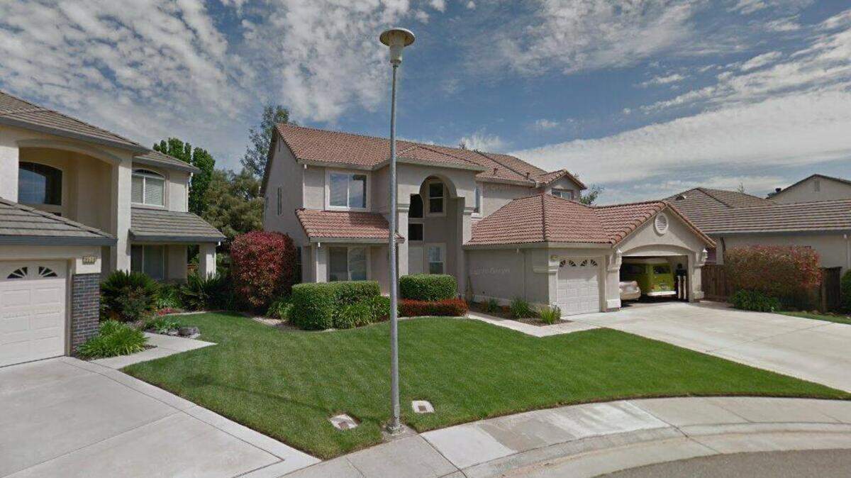 House on 9700 block of Silvertrail Lane