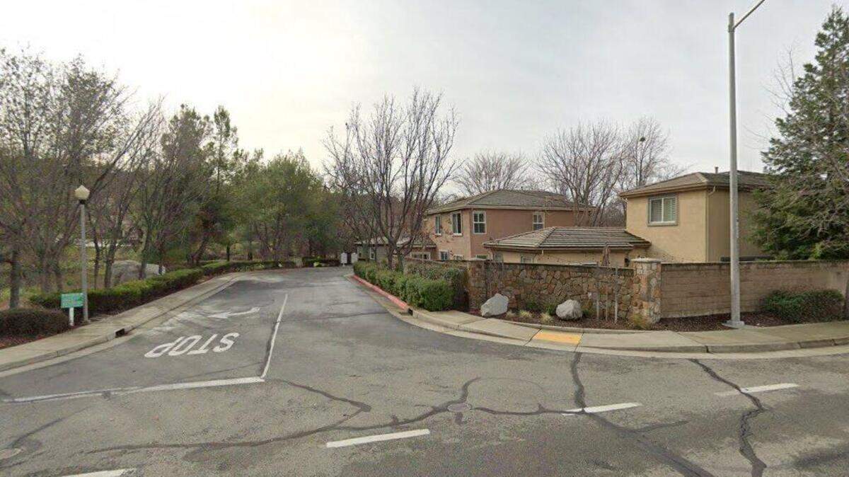 Apartment building on 2100 block of Sterling Drive