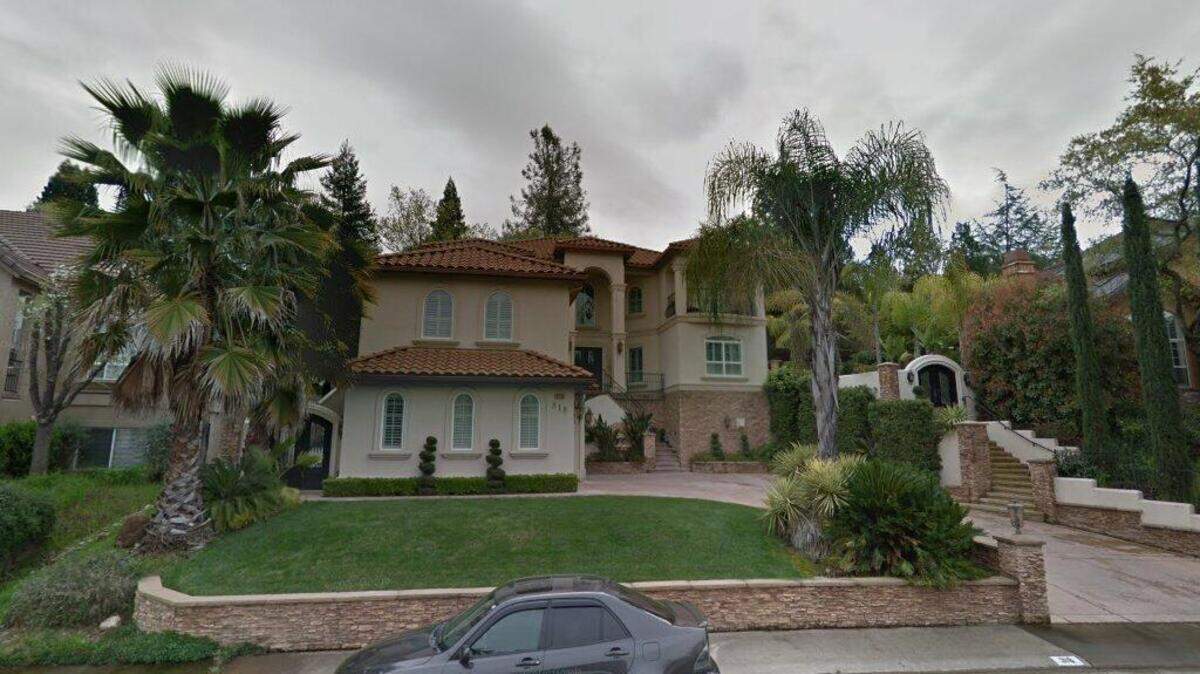 House on 300 block of Canyon Falls Drive
