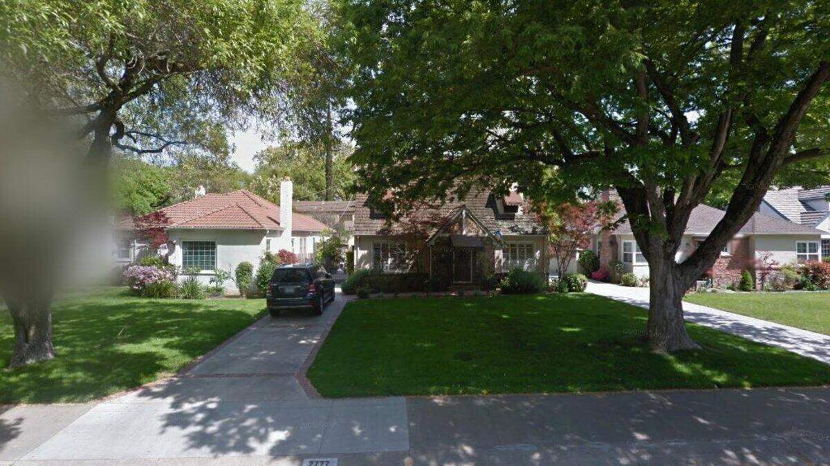 House on 2700 block of Land Park Drive