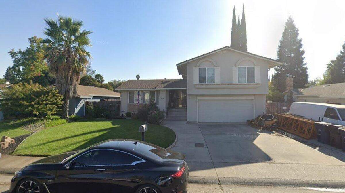 House on Canyon Oak Drive