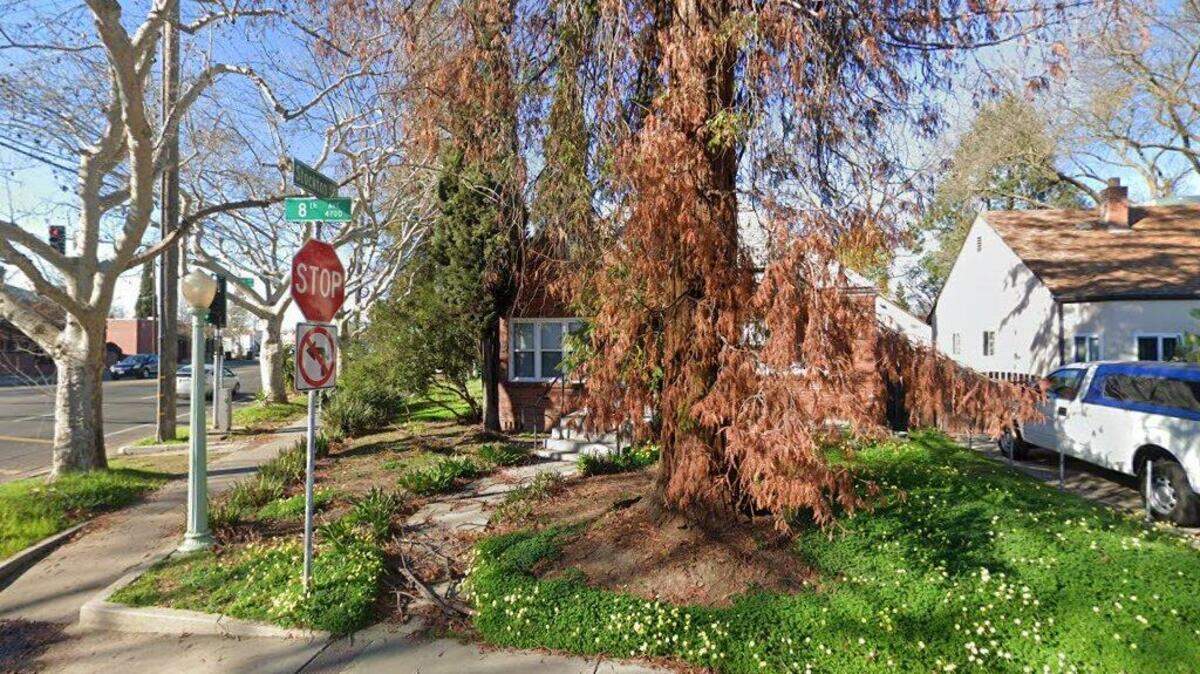House on 4700 block of Eighth Avenue