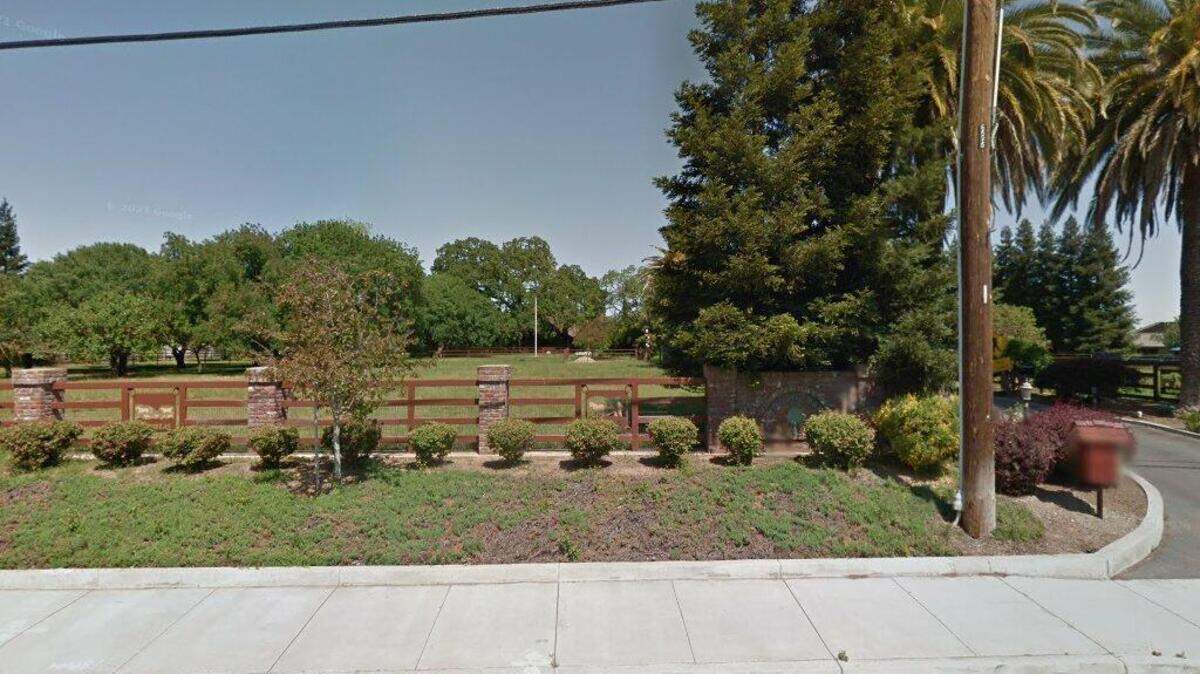 House on 8900 block of Bond Road