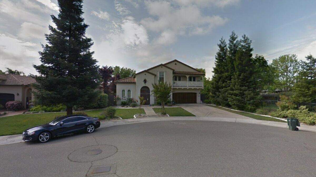 House on first block of Park Brook Court