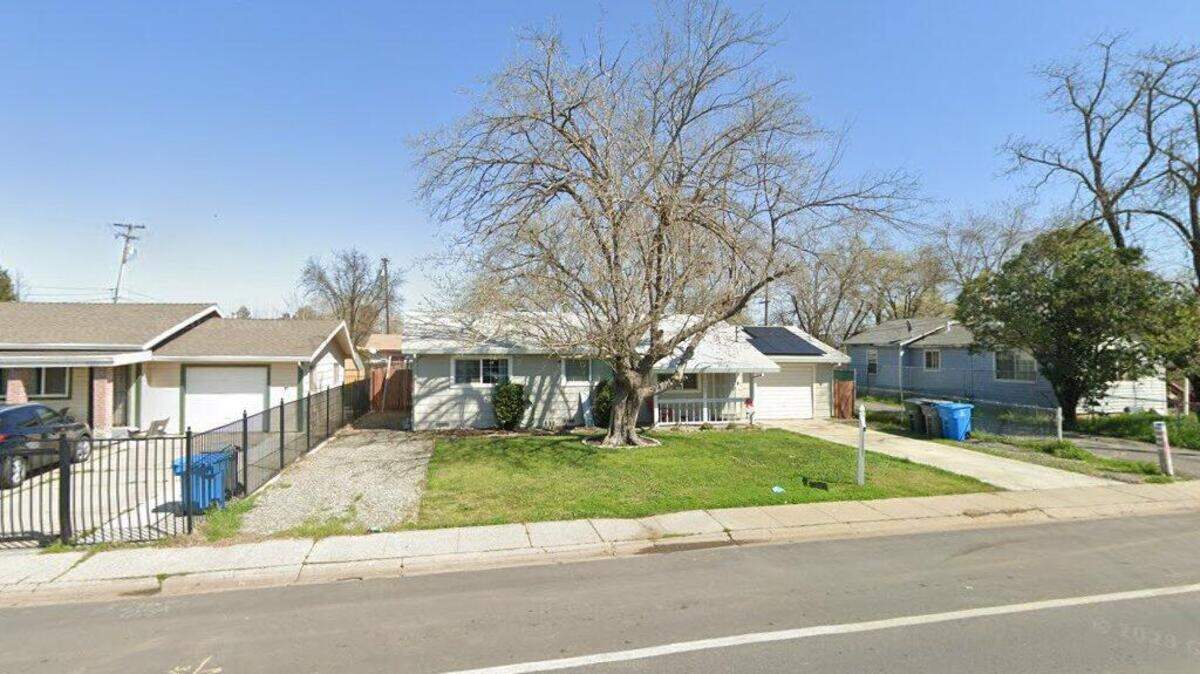 House on 5600 block of Arboga Road