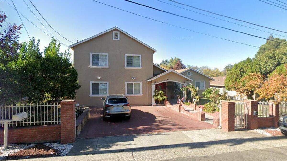 House on 7200 block of Almond View Court