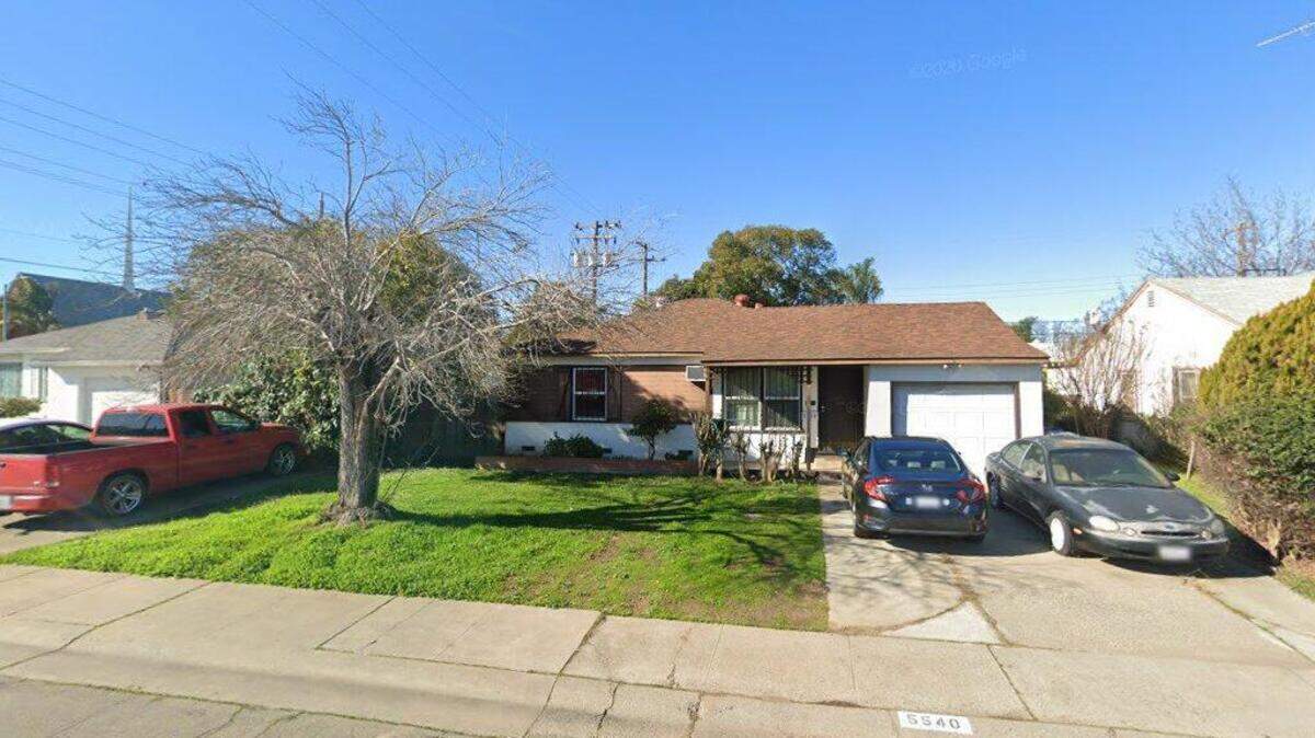House on 6300 block of Fruitridge Road