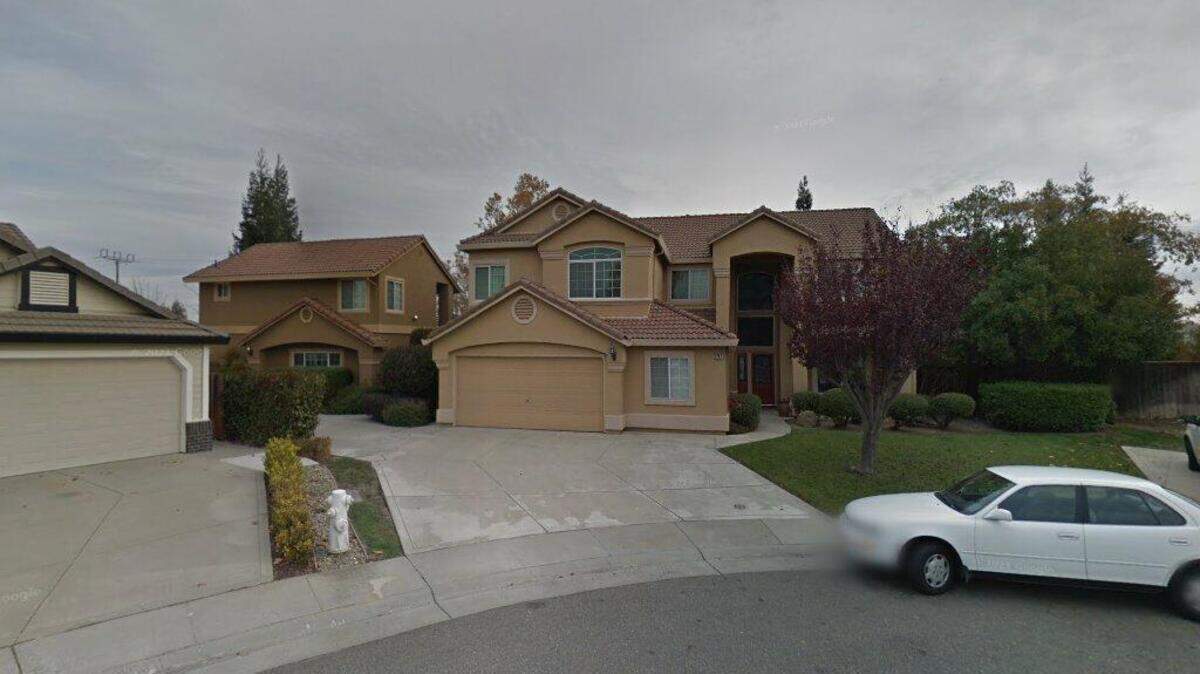 House on 8700 block of Hopedale Court