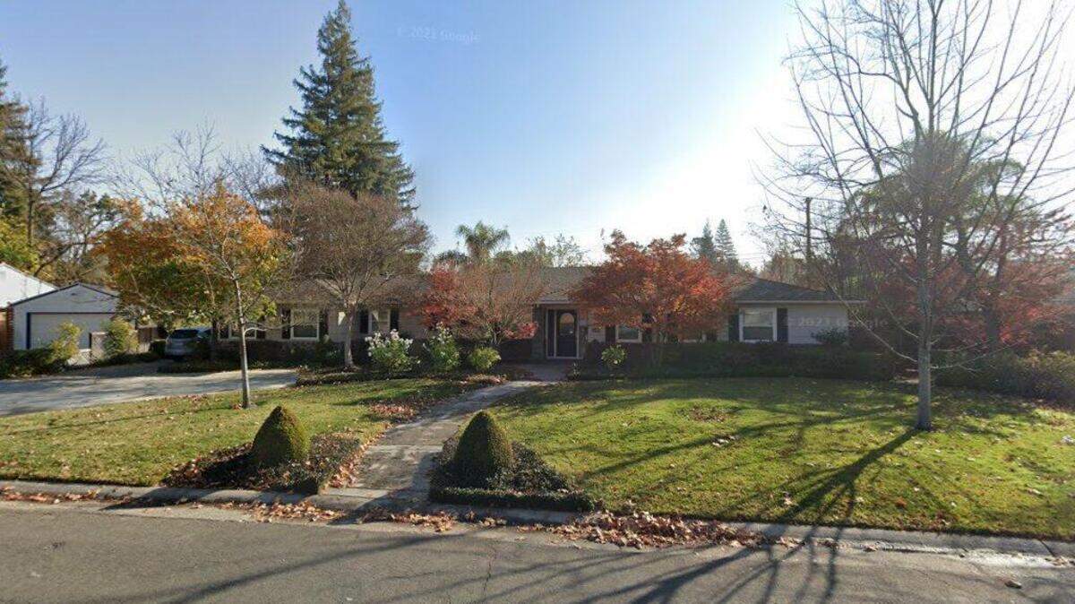 House on 600 block of La Sierra Drive