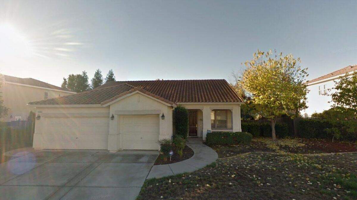 House on 7000 block of Dream Inn Lane