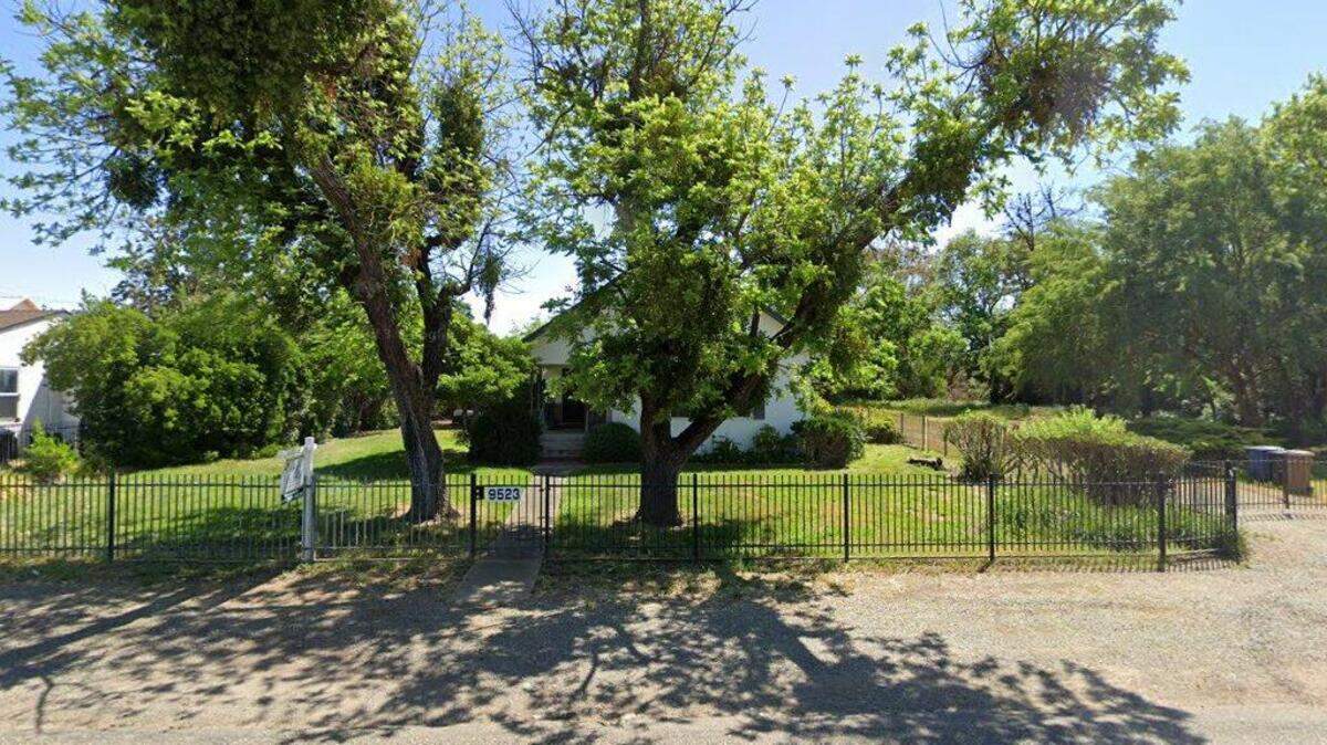 House on 9500 block of Cosumnes Road