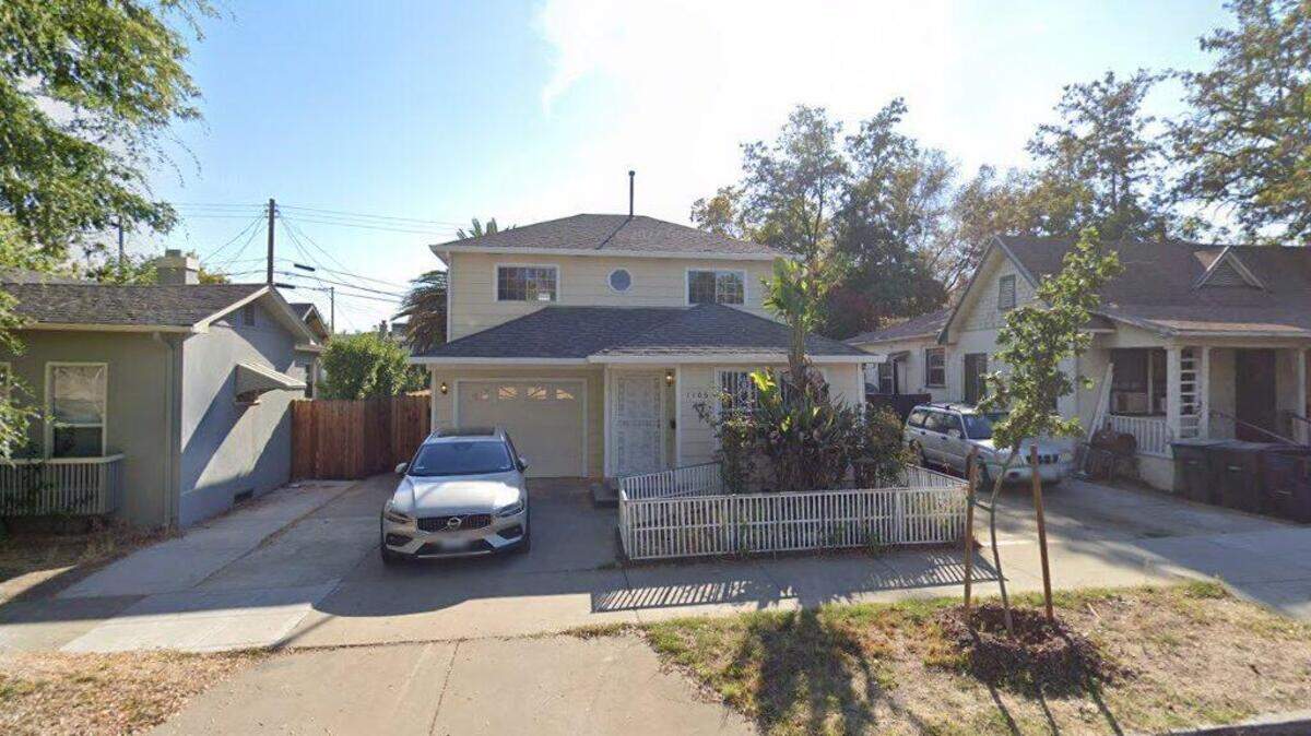 House on 1100 block of X Street