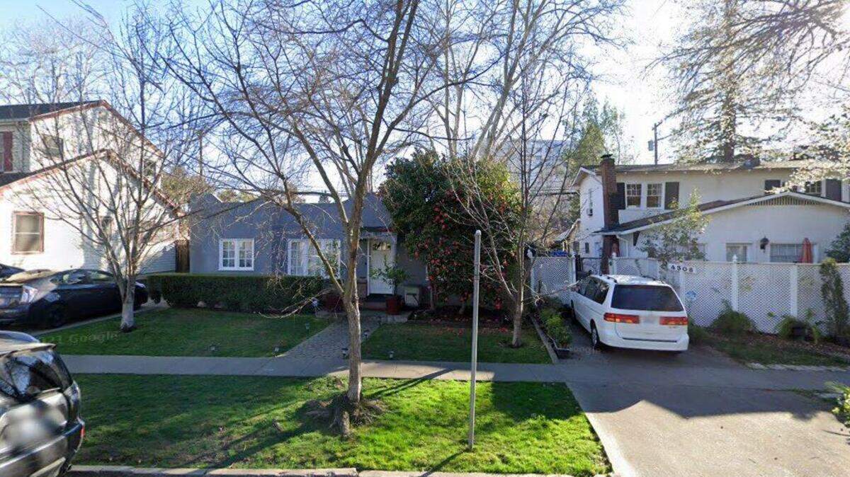 House on 4300 block of T Street