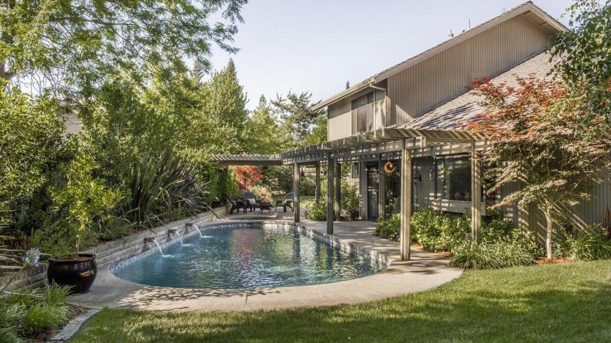 
A bi-level home on Armour Court, offered by Lyon Real Estate for $749,000, is pictured in June. 

