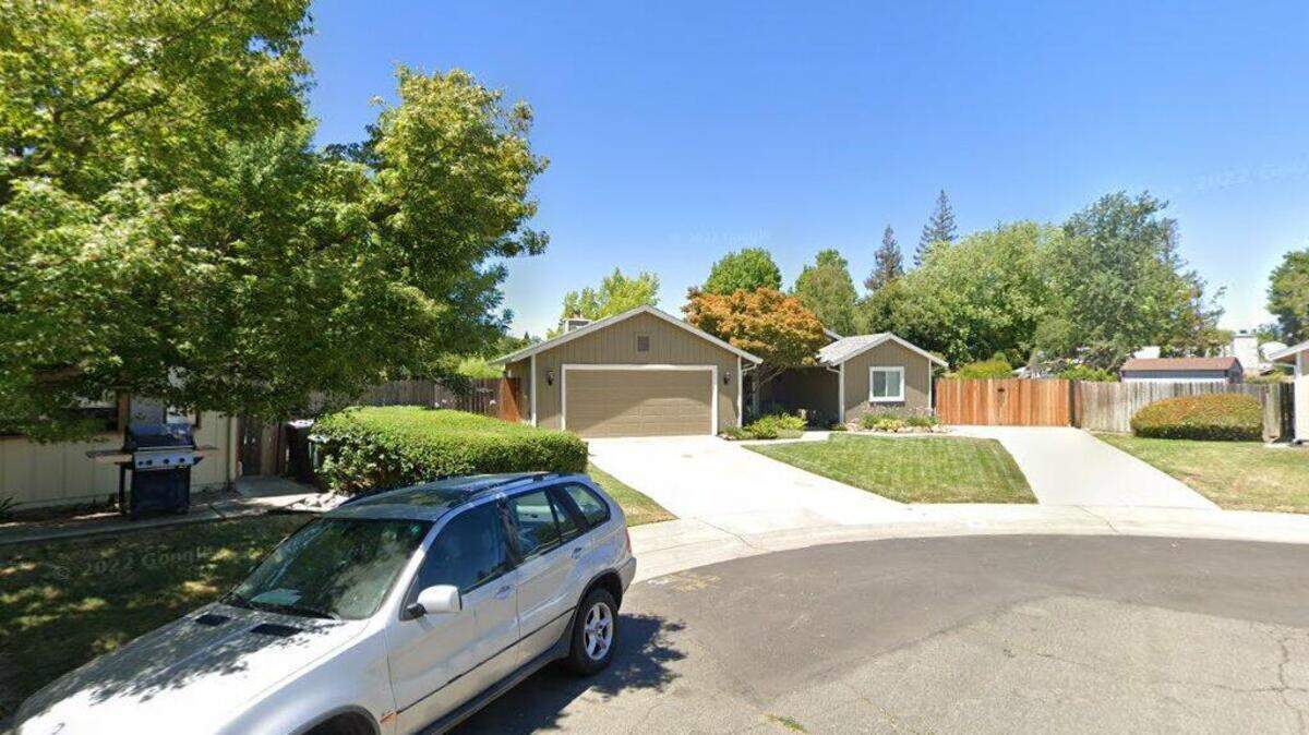 House on first block of Hidden Cove Circle