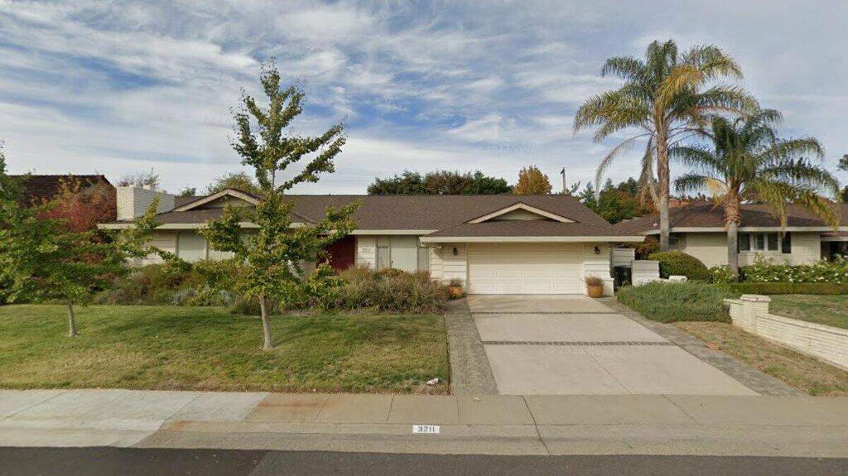House on 3200 block of American River Drive