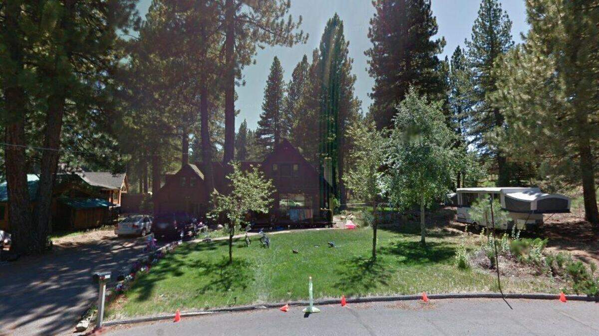 House on 7300 block of Cascade Road