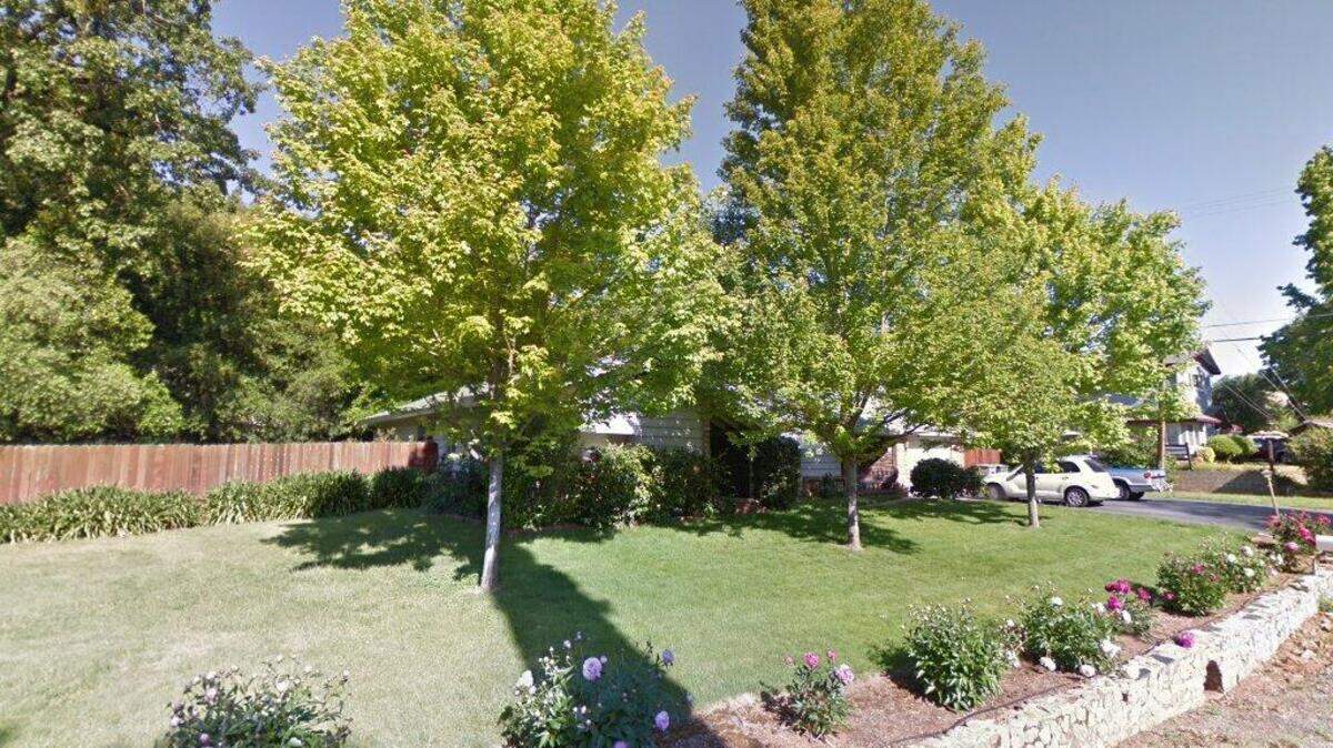 House on first block of Sylvan Vista Drive