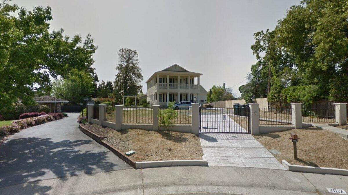 House on 7000 block of Trabert Court