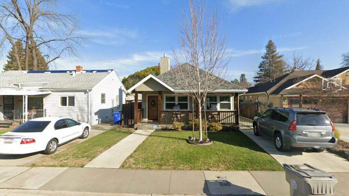 House on 4200 block of F Street
