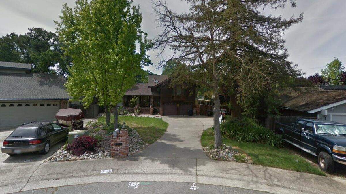 House on 8000 block of Glen Alta Way