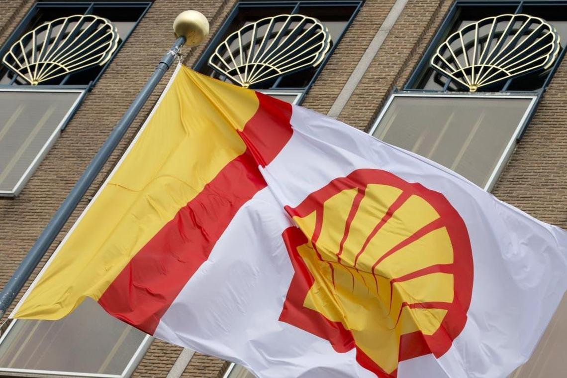 The Royal Dutch Shell headquarters in The Hague, Netherlands.