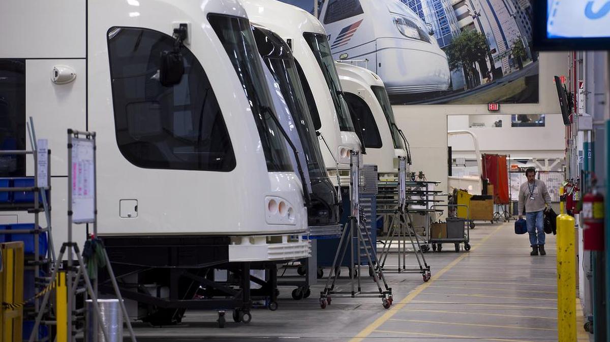 
Siemens Sacramento announced this week it has signed contracts with Denver and with the Twin Cities metro region of Minneapolis and St. Paul, Minn., to produce light-rail vehicles for those areas. The vehicles will be built at Germany-based Siemens’ plant in south Sacramento on French Road, pictured here.
