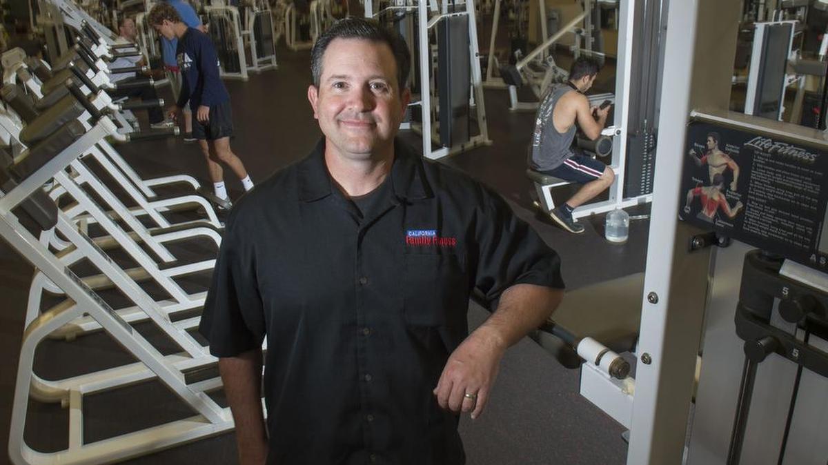California Family Fitness president Randy Karr, at the Folsom gym, has been with the chain since 1997. While co-founders Larry Gury and Russ Kuhn Folsom have moved on to other challenges, Karr is guided in part by their original vision. “We take a lot of pride in being able to offer something for the whole family, something for everyone,” he said.