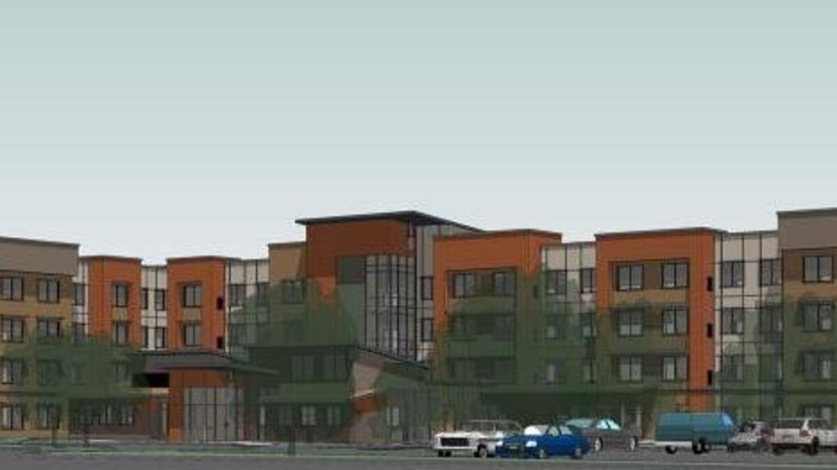 A rendering shows the proposed Residence Inn in Davis. The four-story, 120-room inn would be located next to the Target off Mace Boulevard.