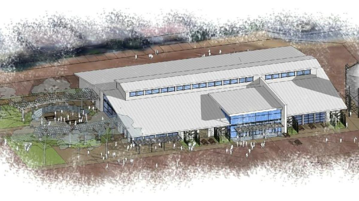 Rendering of the proposed Elk Grove Brewery