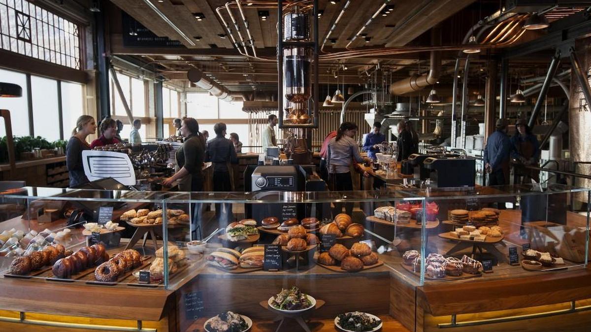 The Starbucks Reserve Roastery and Tasting Room in Seattle. A similar store is set to open in Sacramento.