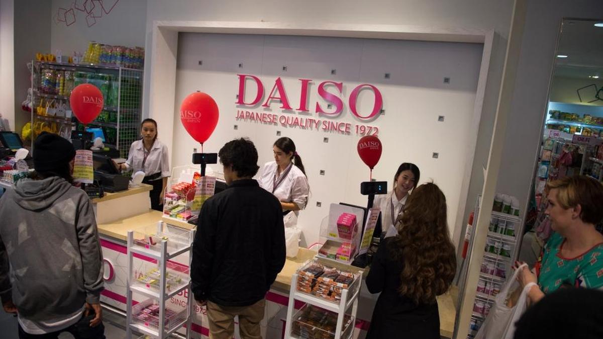 Shoppers search for bargains Tuesday at the recently opened Daiso Japan in the Westfield Galleria at Roseville shopping mall. Daiso is considered a “Japanese dollar store,” stocking thousands of items, most selling for $1.50 or less. Many items are produced in-house. A massive worldwide discount retailer with 2,800 branches in Japan and another 600 elsewhere, Daiso is a relatively small player in California. But that is changing. Thousands showed up for the new store’s opening day last month.