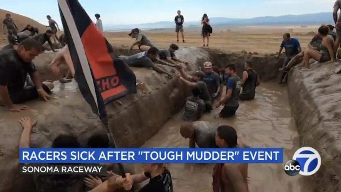 Health officials issued an advisory after reports of rashes and infections among participants in a “Tough Mudder” race in California.