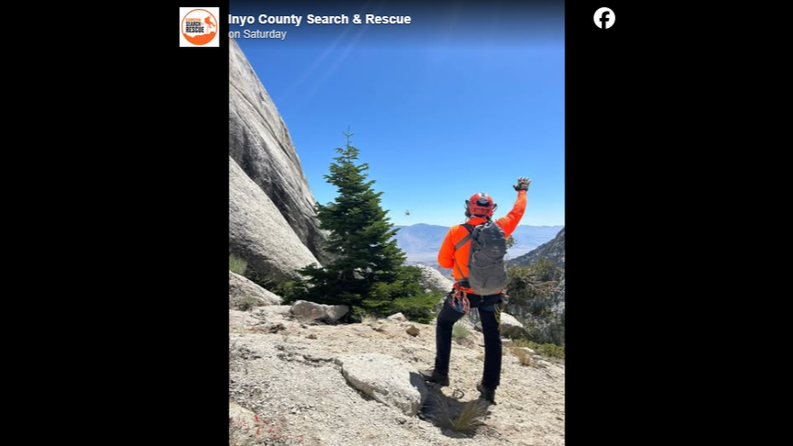 A missing hiker was found dead after a fatal fall, California officials said.