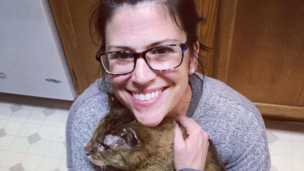 Pilot is back in Jennifer Leigh Thompson’s arms.