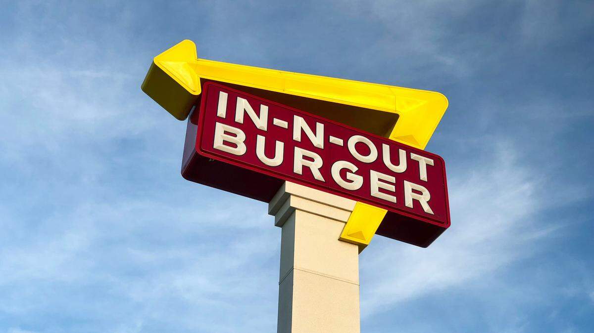 A slithering creature was spotted at an In-N-Out’s drive-thru, a California animal shelter said.