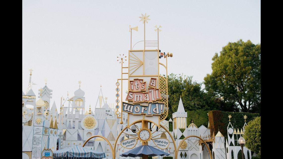 A 26-year-old was arrested after he was accused of wandering naked at a Disneyland attraction, California police said.