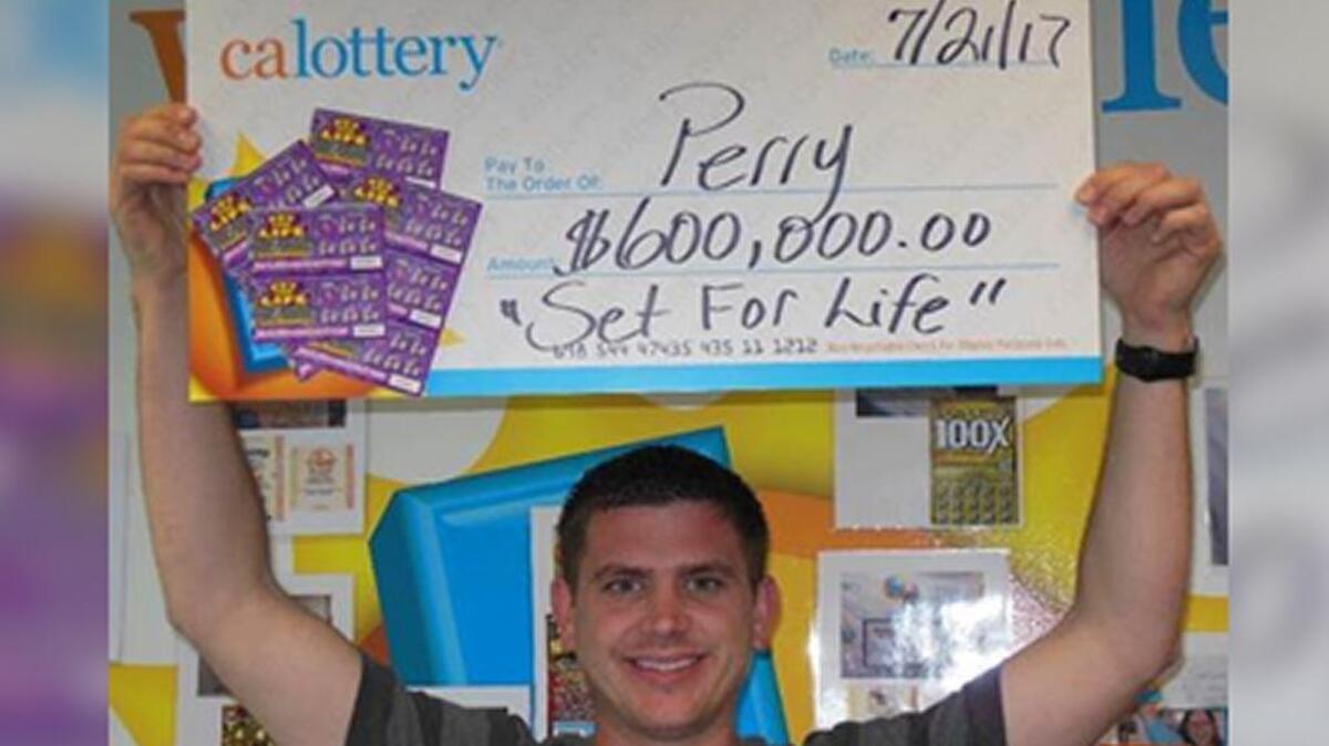 Perry Sing won $600,000 from a “Set for Life” California Lottery Scratcher, but not before leaving the unscratched ticket forgotten in his car for several weeks.