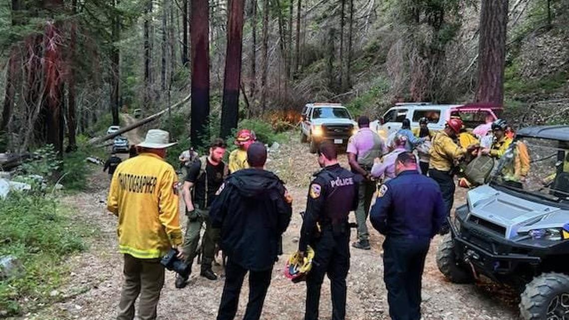 A 34-year-old man was missing for 9 days before he was found in a “heavily wooded” area, California officials said.