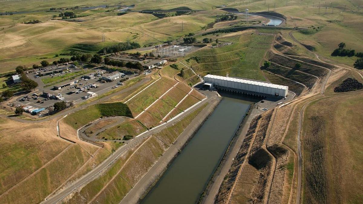 California water officials have found damage at Clifton Court Forebay, a critical reservoir that feeds the State Water Project pumping station near Tracy.