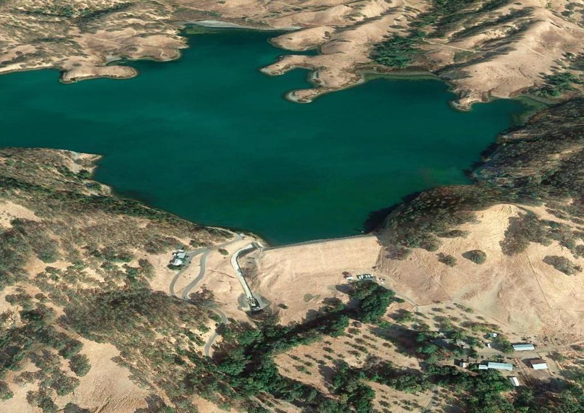 Lake Curry in Napa County has a deteriorating pipe that the state fears could lead to uncontrolled water releases.