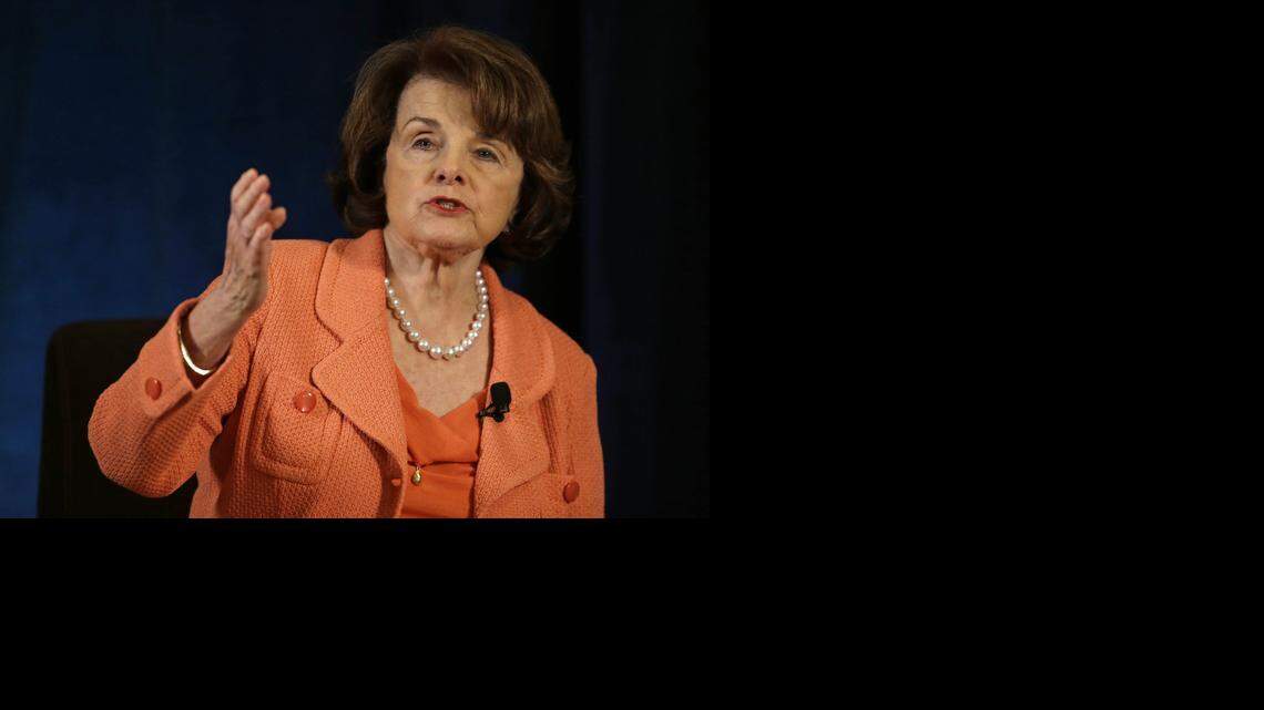 
“There are several other provisions that would waive environmental protections that need to be changed before I could support them,” Democratic Sen. Dianne Feinstein of California said Monday. 2013 file photo.
