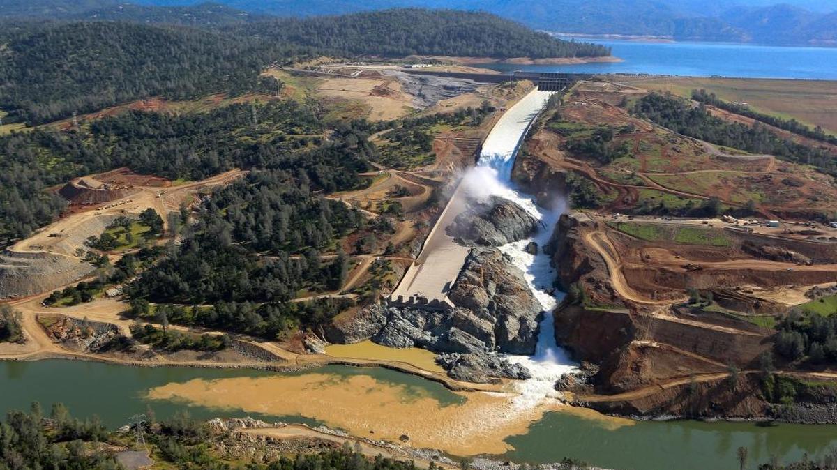Oroville Dam’s heavily damaged main spillway will stop being used Friday, May 19, so that crews can work full-time repairing it.