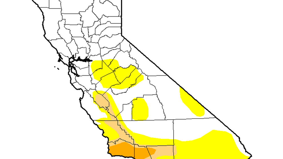 Just 17 percent of California is in drought conditions, federal scientists say.
