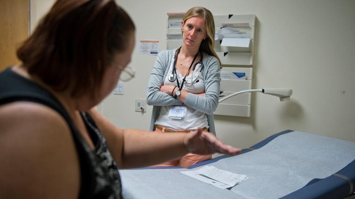 Health care was among many job sectors in the area that saw growth from 2014 to 2105.