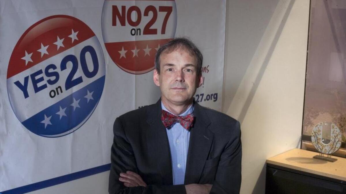 Charles T. Munger, Jr., spent heavily to help pass Proposition 20 in November 2010. This fall, Munger is pushing Proposition 54, which would require bills to be in print for three days before consideration by the Legislature.