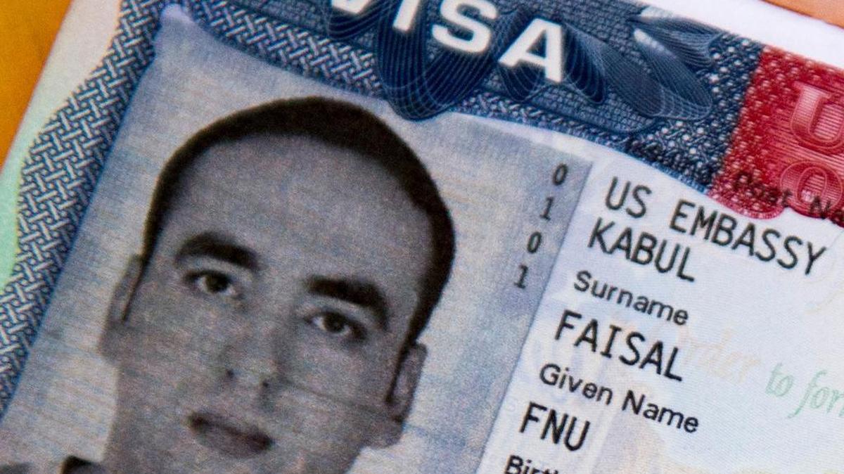 A maddening bit of bureaucracy has erased the names of thousands of Afghan refugees arriving in the United States, making it harder for them to launch their new lives. Special Immigrant Visas granting them U.S. entry, such as this one belonging to Faisal Razmal, listed their first names as last names. Their last names were replaced with an acronym “FNU” – standing for “first name unknown.”