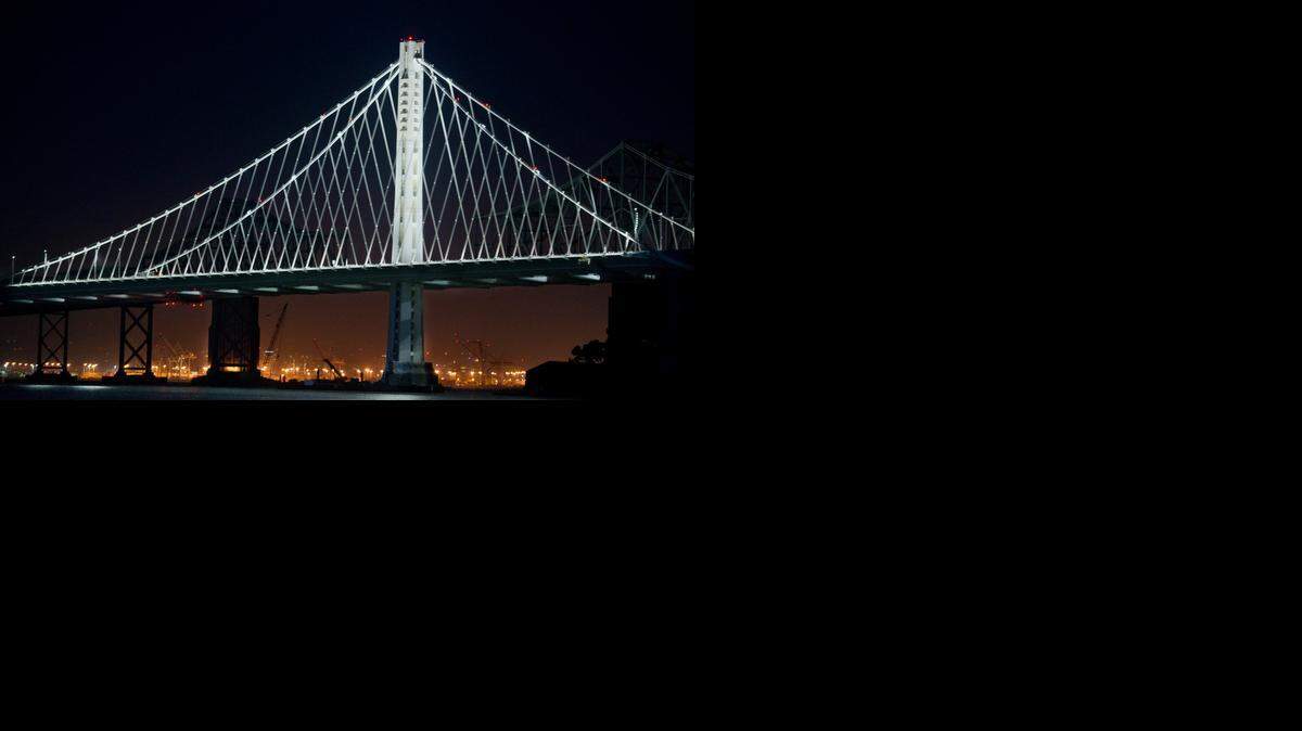 
The Self-Anchored Suspension Span of the San Francisco-Oakland Bay Bridge taken from Treasure Island on June 19, 2014. The CHP investigation of the new bridge released this month cost about $823,000.
