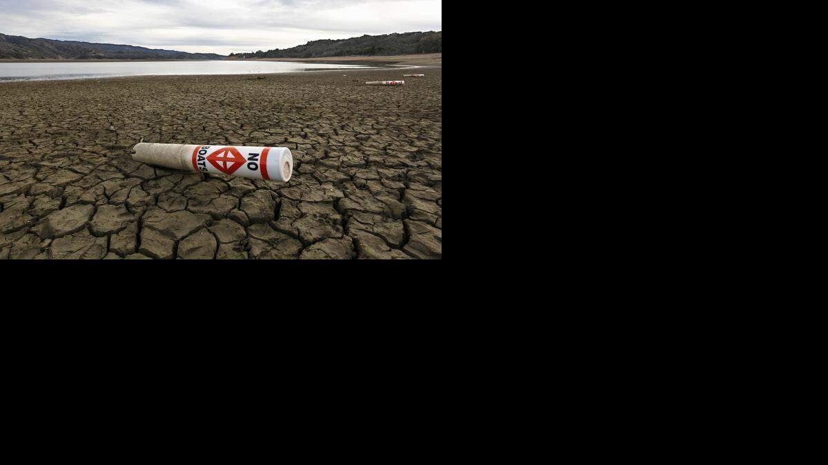 
Significantly reduced water supplies in California, apparent at Lake Mendocino near Ukiah, have resulted from the state’s long-lived drought, leading to more conservation measures and heightened awareness of the need to better manage water the state still has.
