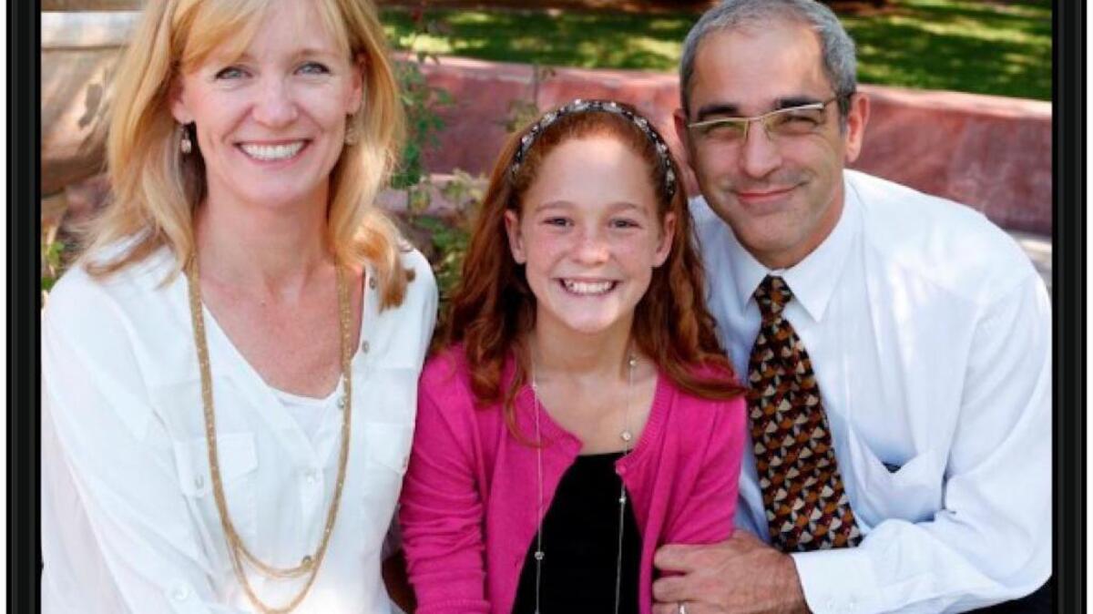 Natalie Giorgi 13, who died at camp from peanut allergy with her mother Joanne and her father Louis. photo courtesy Giorgi family